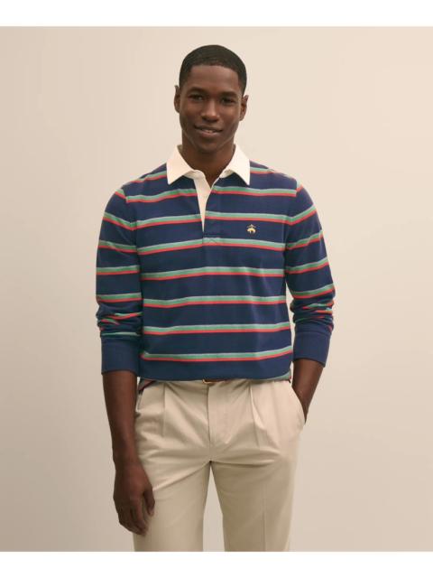 Brooks Brothers Cotton Striped Rugby Shirt