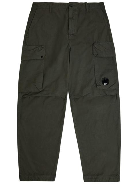 C.P. Company C.P. Company Straight-leg Cotton-poplin Cargo Trousers