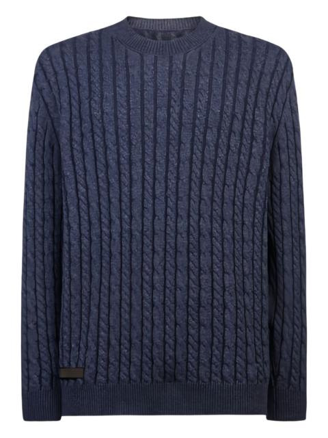 SEASE cable-knit sweater