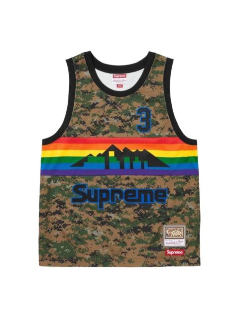 Supreme Supreme x Mitchell & Ness SS26 Teams Basketball Jersey 'Digi Camo' SUP-SS26-284-CMO