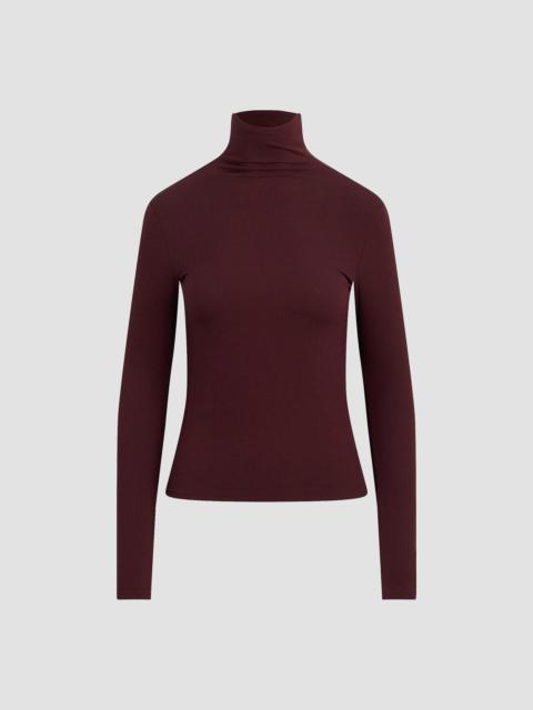 Joe's Jeans Women's The Tony Long-Sleeve Top - Bordeaux