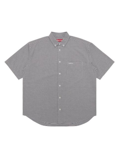 Supreme Supreme Loose Fit Short-Sleeve Oxford Shirt 'Gingham'