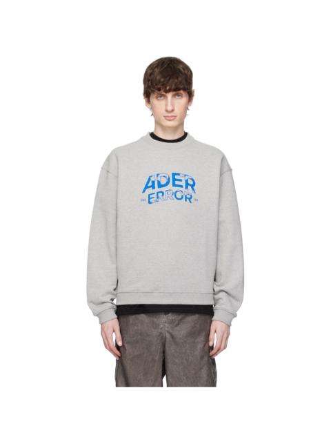 ADER error Gray Edca Product. 45 Sweatshirt