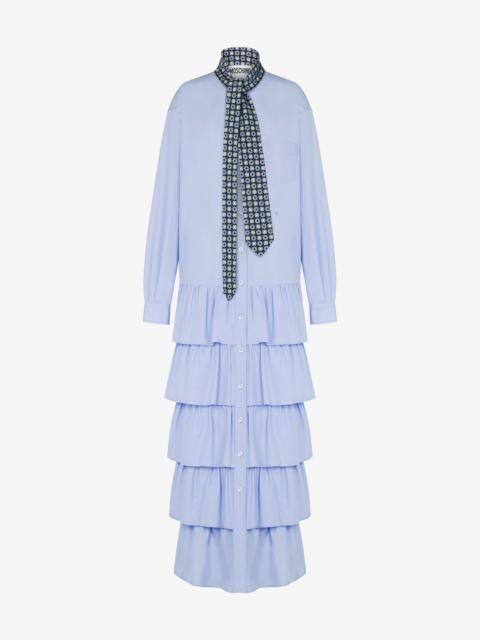 Moschino MOSCHINO HEART POCKETS DRESS | baltini | REVERSIBLE