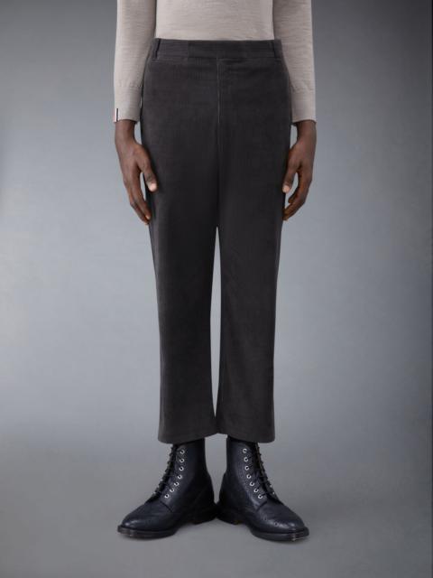 Corduroy Single Welt Pocket Straight Trouser