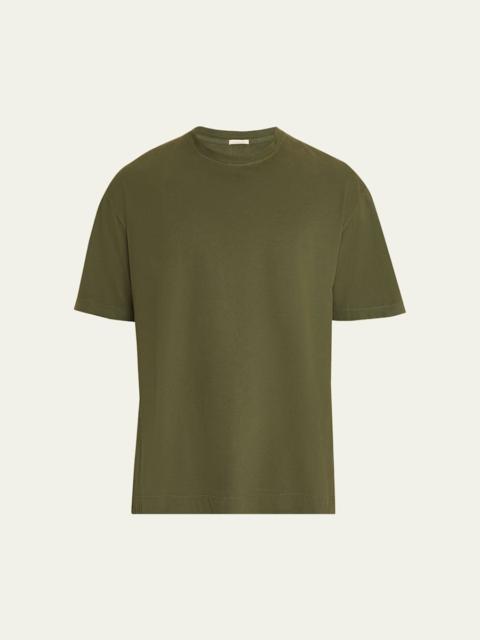 massimo alba Men's Brushed Garment Dyed T-Shirt
