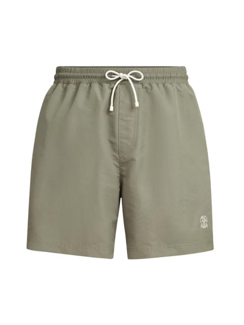Brunello Cucinelli Men's Swim Shorts - Khaki