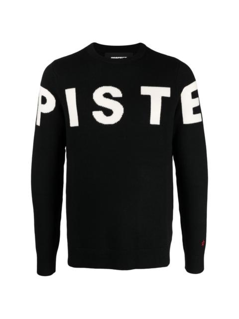 PERFECT MOMENT Piste two-tone jumper