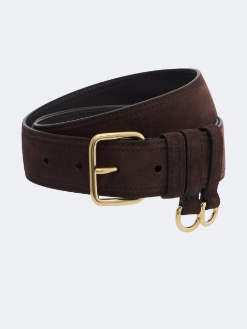 Miu Miu Suede belt