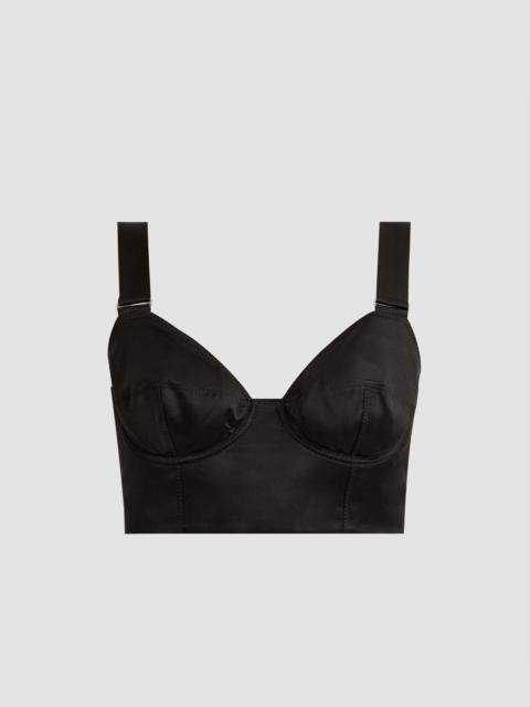 Erdem CROPPED CORSET BRA TOP