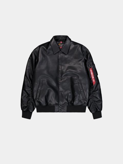 ALPHA INDUSTRIES PU COLLEGE JACKET