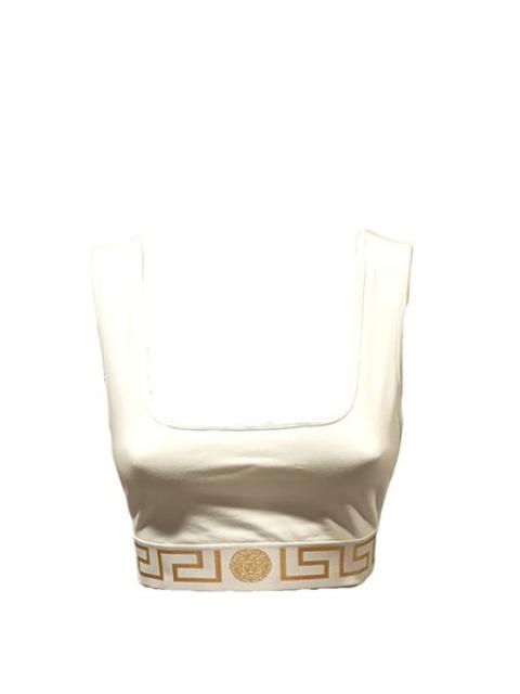 VERSACE top with jacquard logo