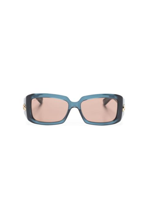 Icon GG rectangle-frame sunglasses