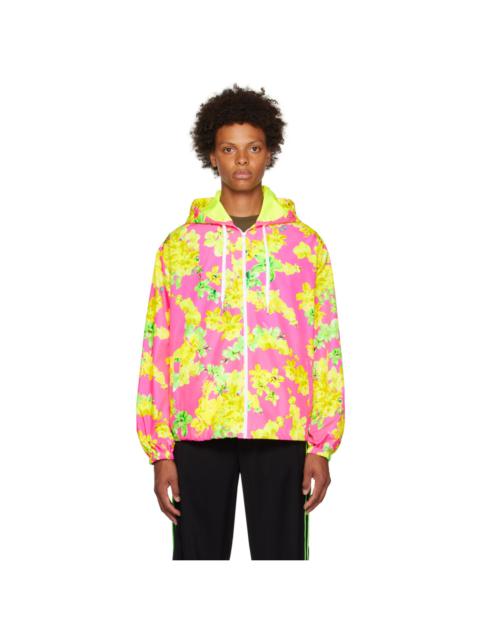 VERSACE Pink & Yellow Floral Jacket