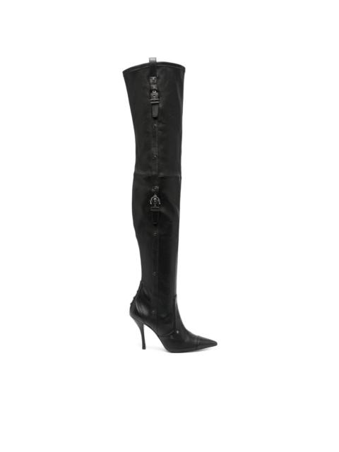 Stuart Weitzman Ultrastuart Maverick 110mm leather boots