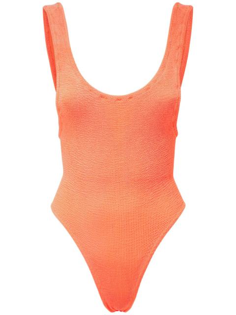 Reina Olga LVR exclusive ruby scrunchy swimsuit