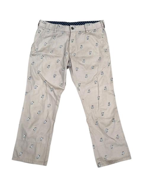 Other Designers semanticdesign - Semantic Design X Vintage Peanuts Full Print 3rd Pants