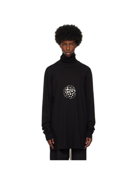 Rick Owens Black Porterville Surf T Turtleneck
