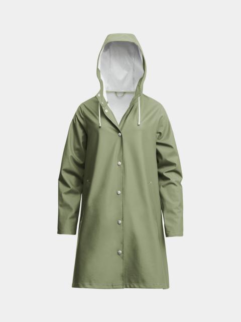 Stutterheim Mosebacke Lightweight Raincoat Desert Green