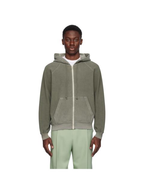 Stockholm Surfboard Club Green Reverse Hoodie