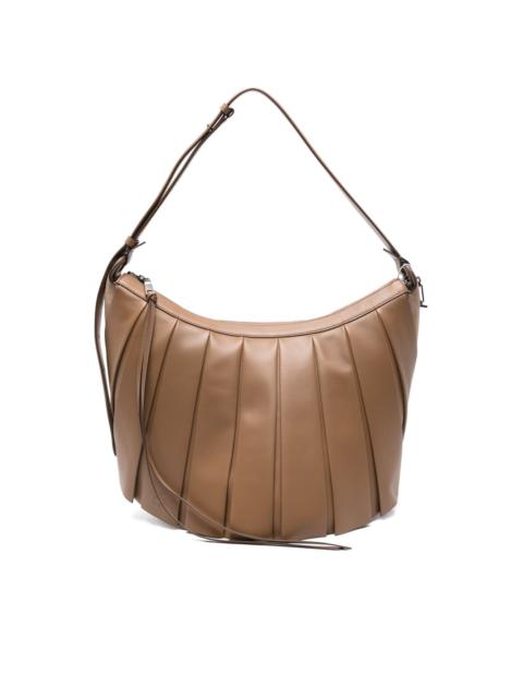 LACOSTE Runway Lenglen XL pleated shoulder bag