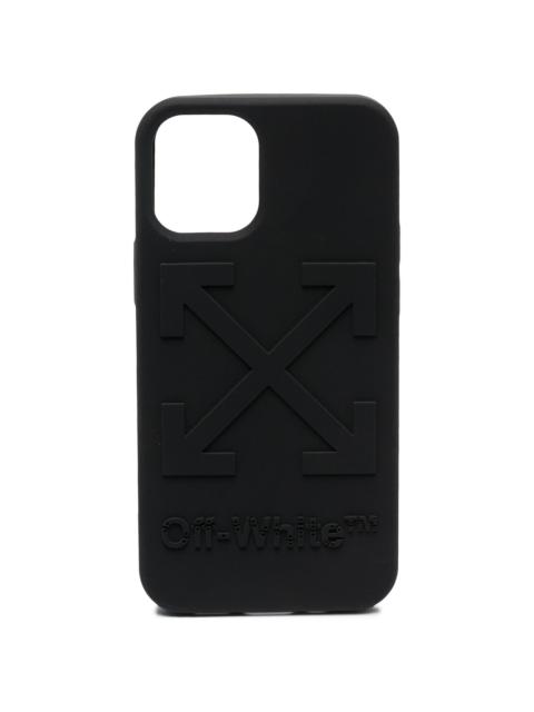 Off-White raised Arrows logo iPhone 12 mini case