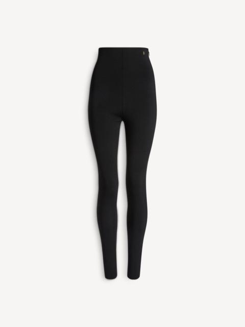 Balmain High-waisted Milano jersey trousers