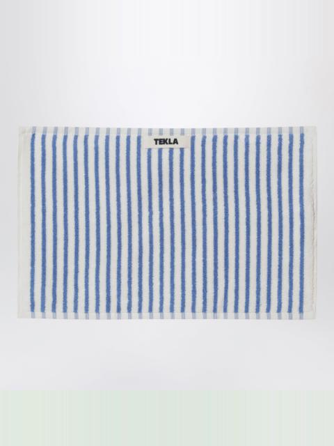 TEKLA White striped guest towel 30x50