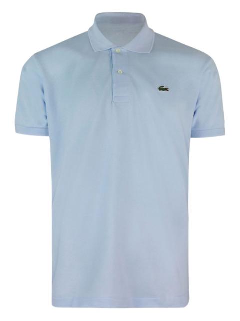 LACOSTE logo-patch polo shirt