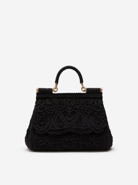 Dolce & Gabbana Medium cordonetto lace Sicily bag