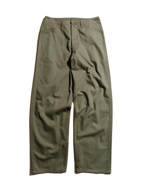 The Real McCoys MP22007 Trousers, Utility N-3 (Model 220) Olive