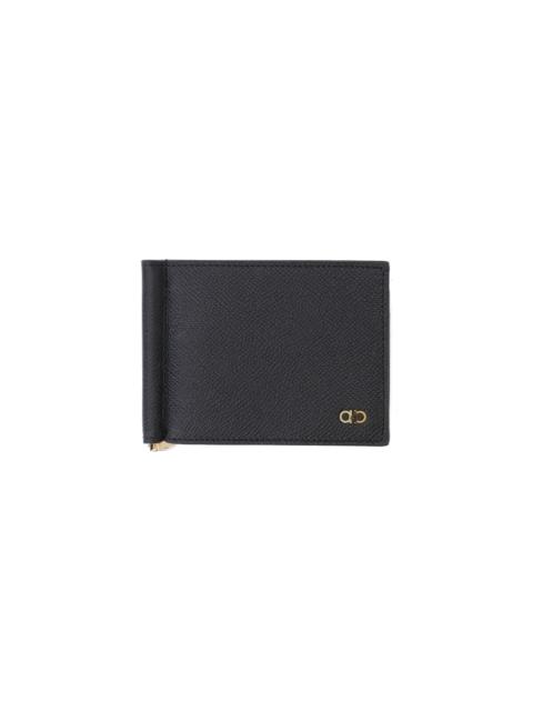 FERRAGAMO 'GANCINI' CLIP WALLET