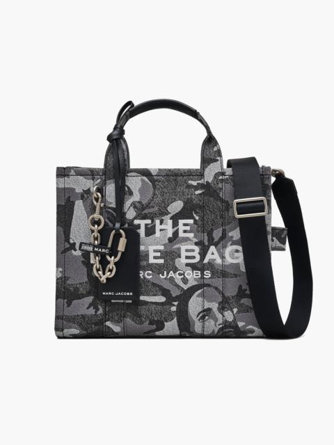 Marc Jacobs THE MARC CAMO DENIM MEDIUM TOTE BAG