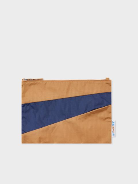 Paul Smith Camel & Navy 'The New Pouch' by Susan Bijl - Medium