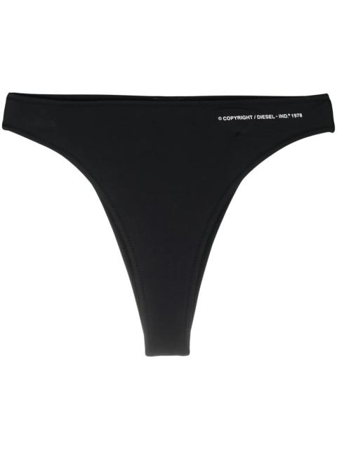 Diesel high-waist bikini briefs