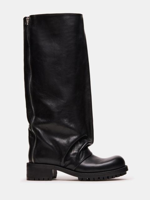 STEVE MADDEN PENNY BLACK LEATHER