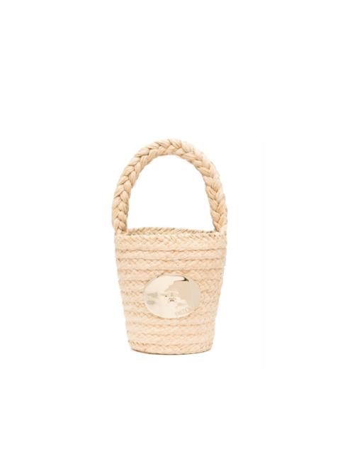 PATOU Iconic raffia bucket bag