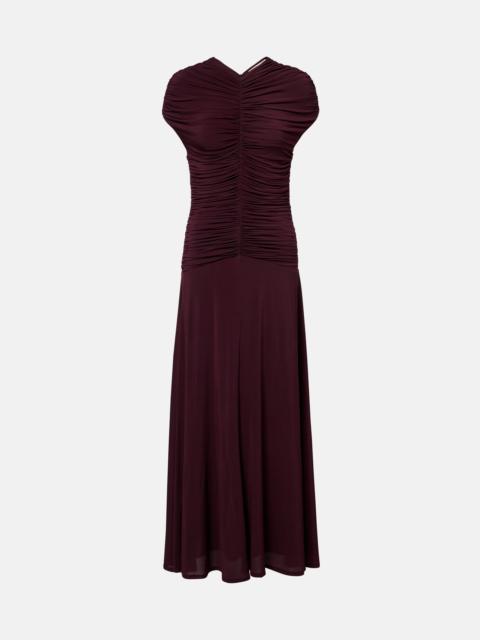 TOVE Avita ruched jersey maxi dress