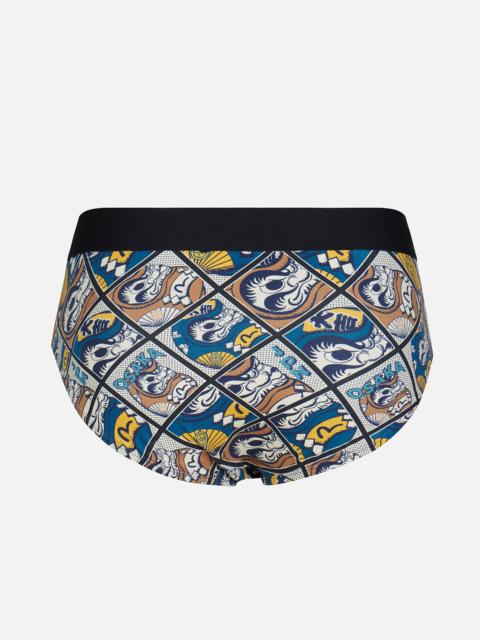 EVISU ALLOVER DARUMA POSTER PRINT BRIEFS