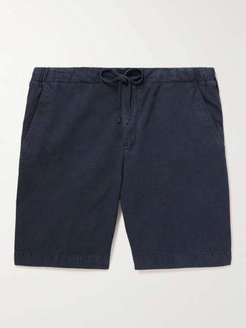 Straight-Leg Cotton-Blend Bermuda Shorts
