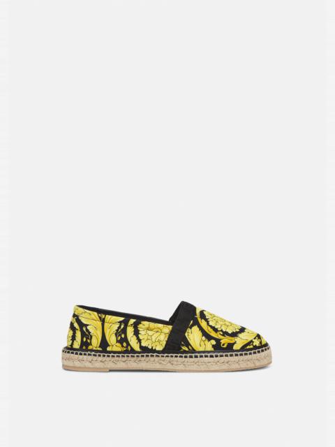 Barocco Print Espadrilles