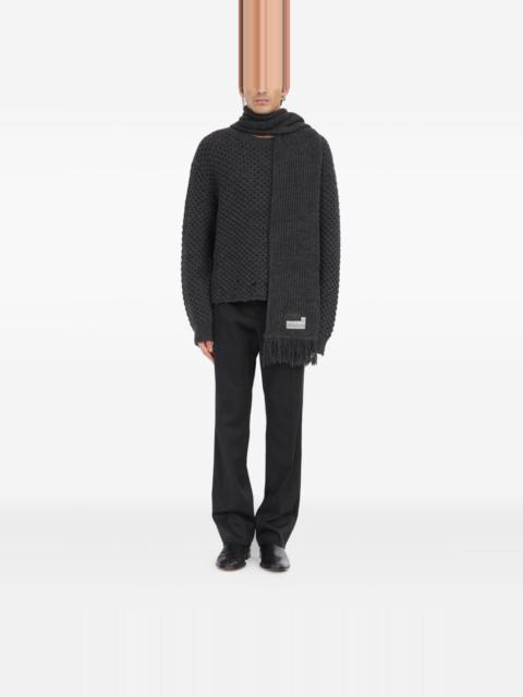virgin wool-blend sweater