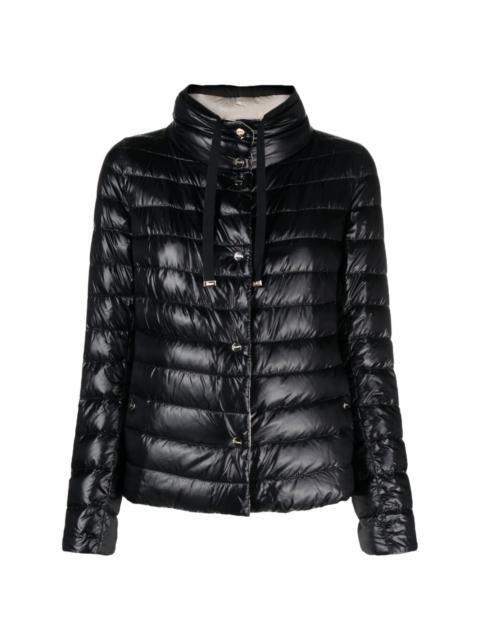 reversible goose-down puffer jacket