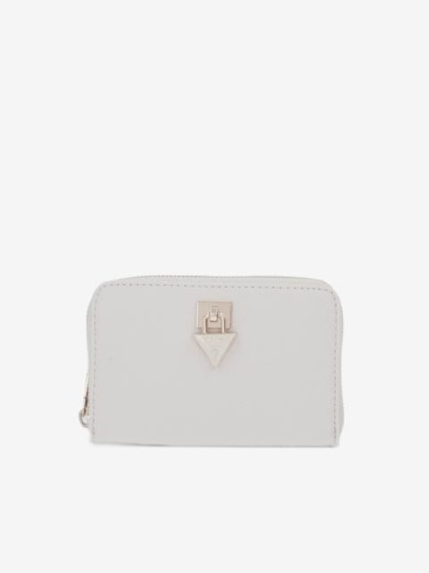 GUESS USA Patsie logo-plaque zip-around wallet
