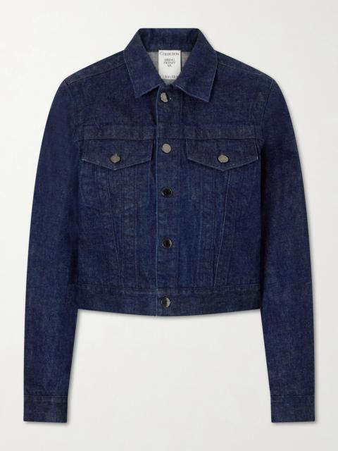 Calvin Klein Collection Lynette Wool-denim Jacket