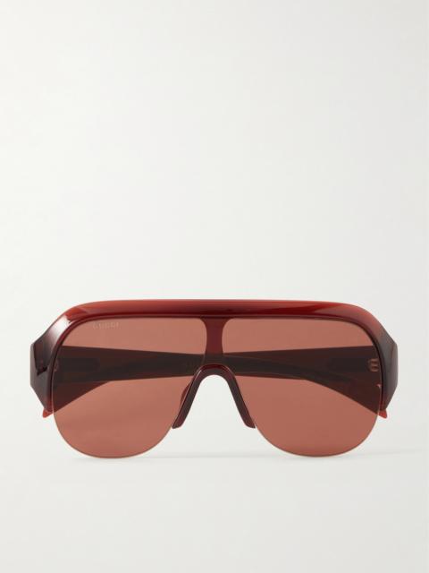 GUCCI D-frame Acetate Sunglasses