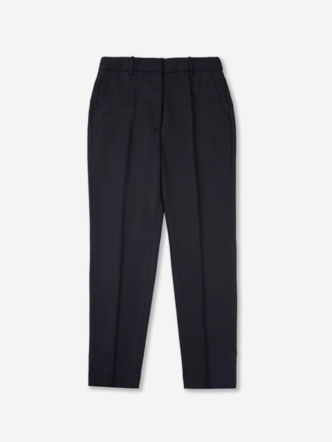 SLOWEAR Slim-fit trousers in wool flannel