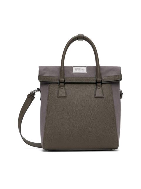 Gray 5AC Daily Vertical Small Tote