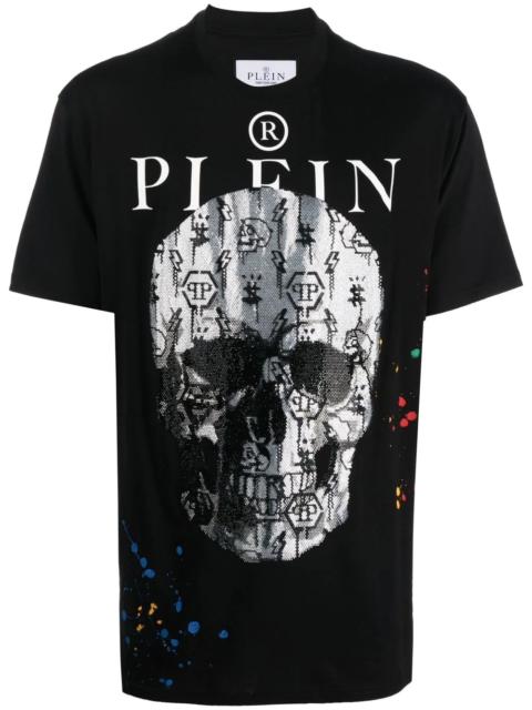 PHILIPP PLEIN skull-print short-sleeve T-shirt