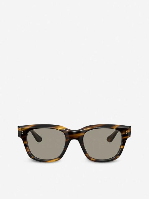 Oliver Peoples OV5433U Shiller acetate square-frame sunglasses